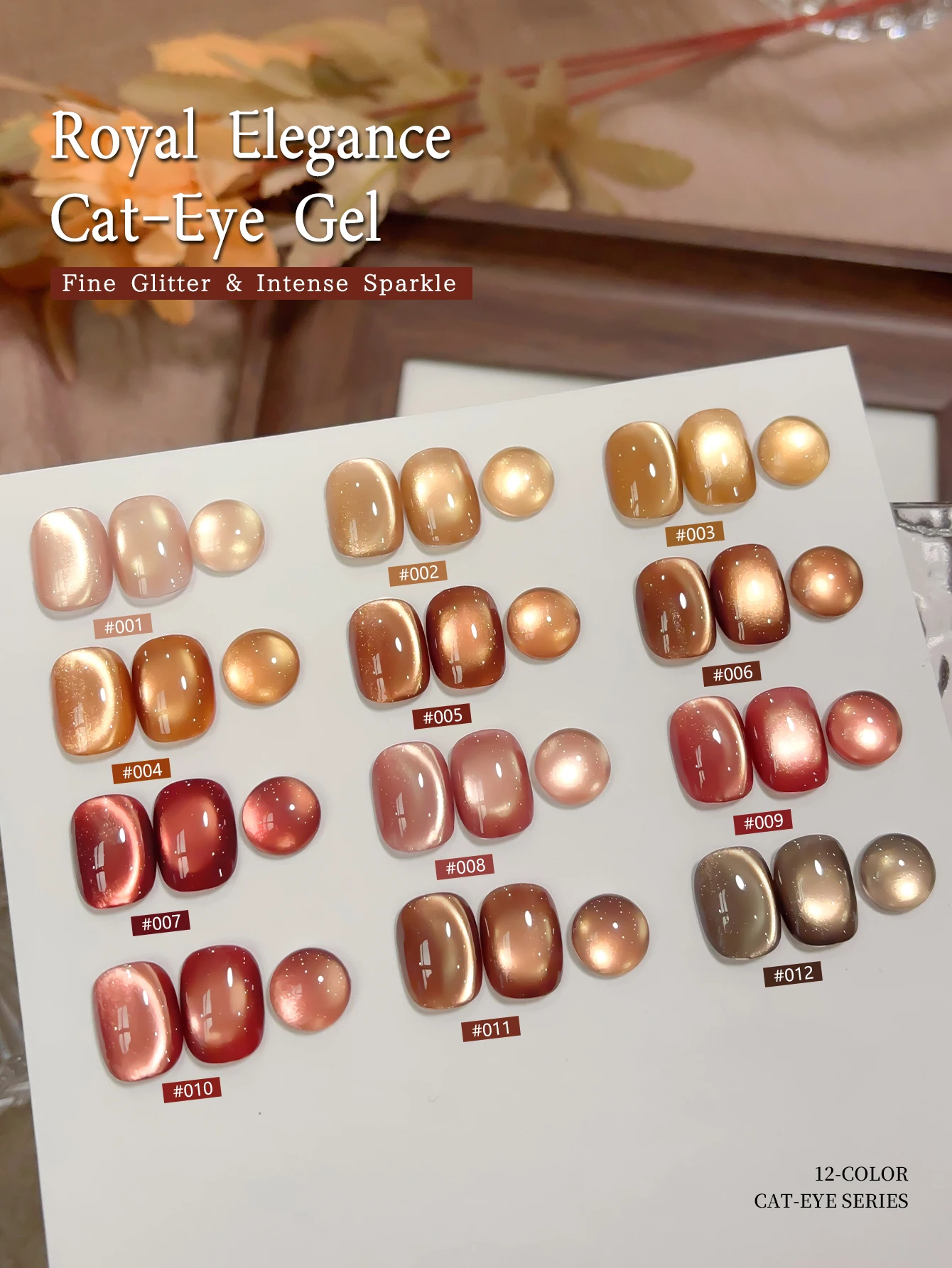 XEIJAYI 12 Colors Patting Gel Smudge Canned High Saturation Popular Semi-Solid Nail Polish Home Salons and Homes.
