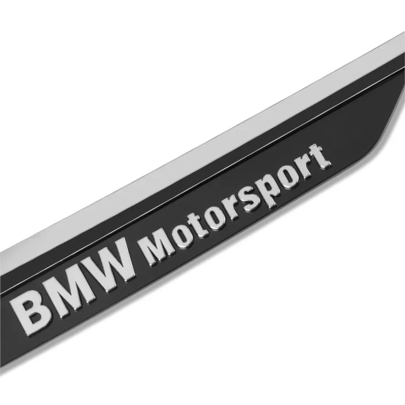 2pcs 3D Metal Car Side Wing Badge Emblem Fender Auto Accessories For BMW M Performance M3 M5 M6 F01 F20 F10 F13 F15 F16 F30 X2