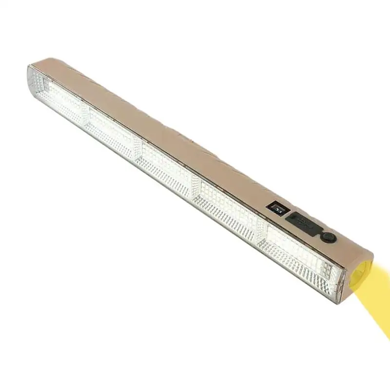 

Rechargeable LED Strip Lights Waterproof Rechargeable Light Bar Portable Cordless Flashlight with Hook for Fishing Home RV