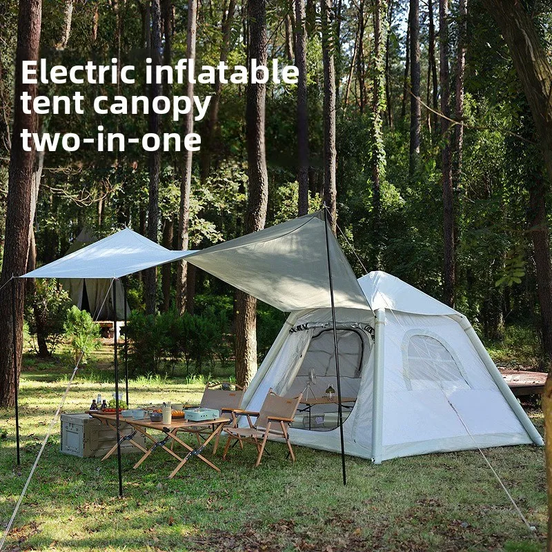 

YOUSKY Outdoor Premium Inflatable Tent Automatic Setup Rainproof Camping Shelter Canopy No Assembly Required