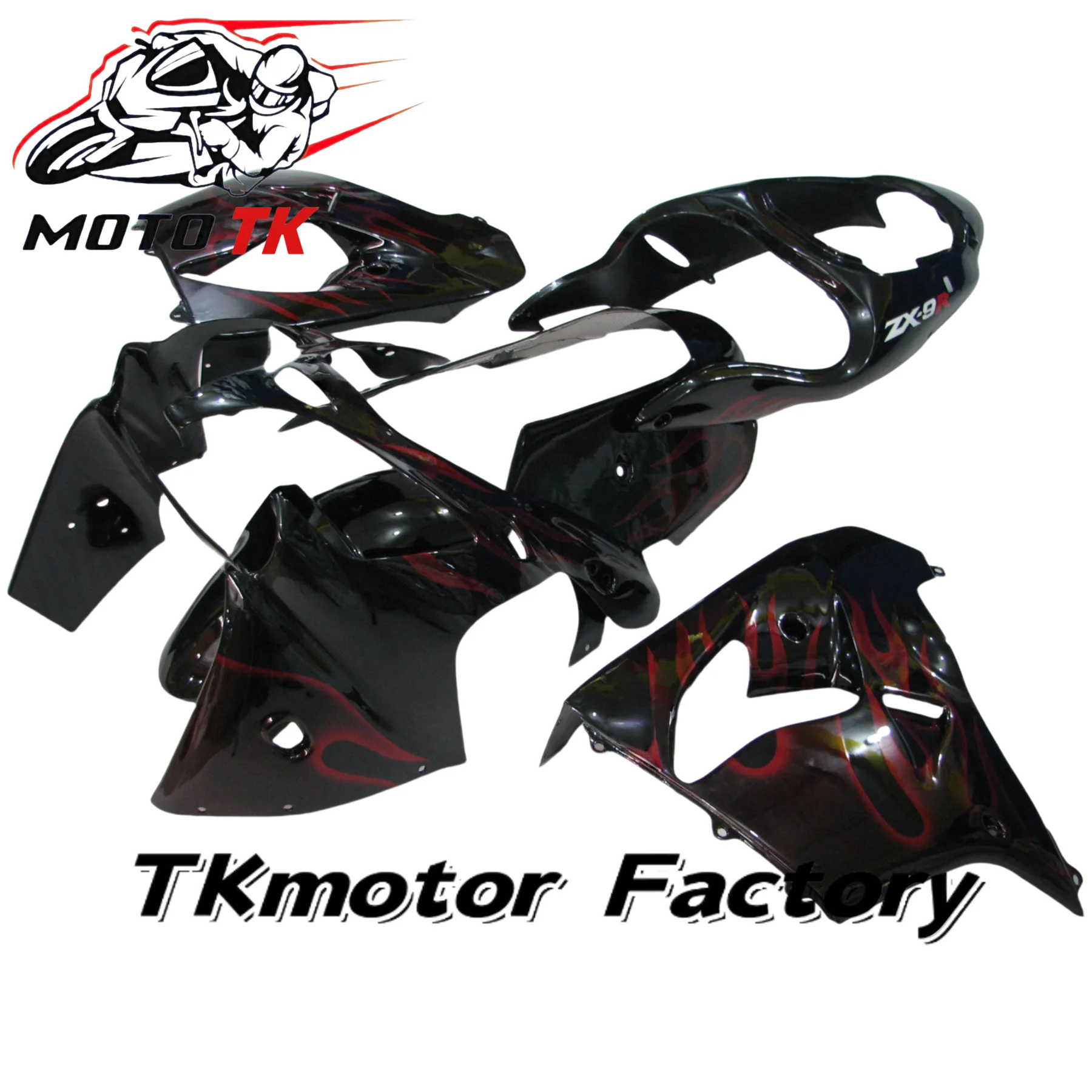 

Fit For Kawasaki ZX9R 2001 2000 Bodywork fairing kit Fairing kit Full fairing kit Bodywork fairing Colorful Set