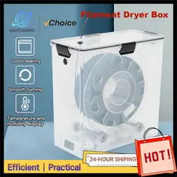ES-3D Printer Parts Filament Dryer Box For 3D Printer PLA ABS Filaments Airtight And Moisture-Resistant Real-Time Monitoring