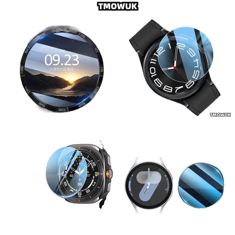 

For Samsung Galaxy Watch6 Classic 40mm Watch7 Ultra FE 47 44 43mm Ultra-Thin Tempered Glass Screen Protector Premium Quality