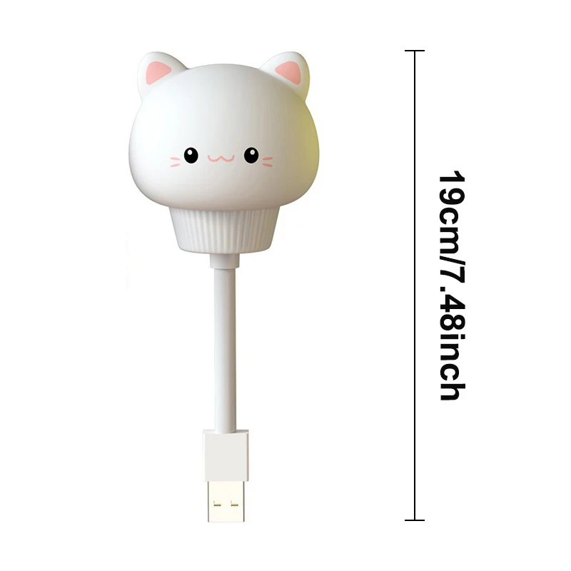 GGbingo USB/Afstandsbediening Nachtlampje LED Schattig Cartoon Nachtlampje Beer Kuiken Kitten voor Kinderkamer Decoratie Bedlampje