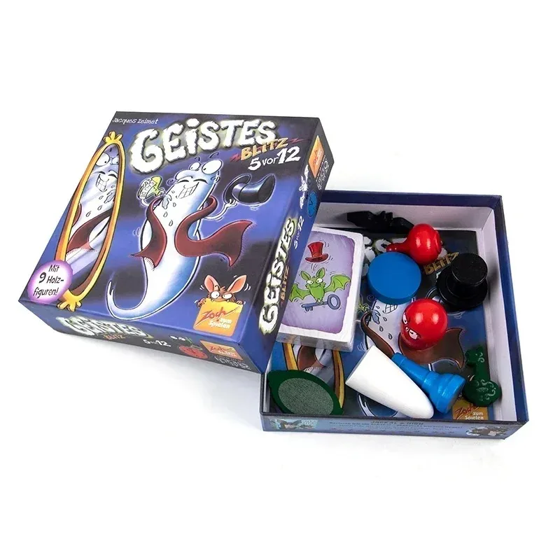 مجموعة Geistes Blitz 1 2 3 4 Ghost Blitz Geistesblitz 5 Vor 12 Spooky Doo Board Game ألعاب داخلية رائجة جدًا للحفلات العائلية الجديدة