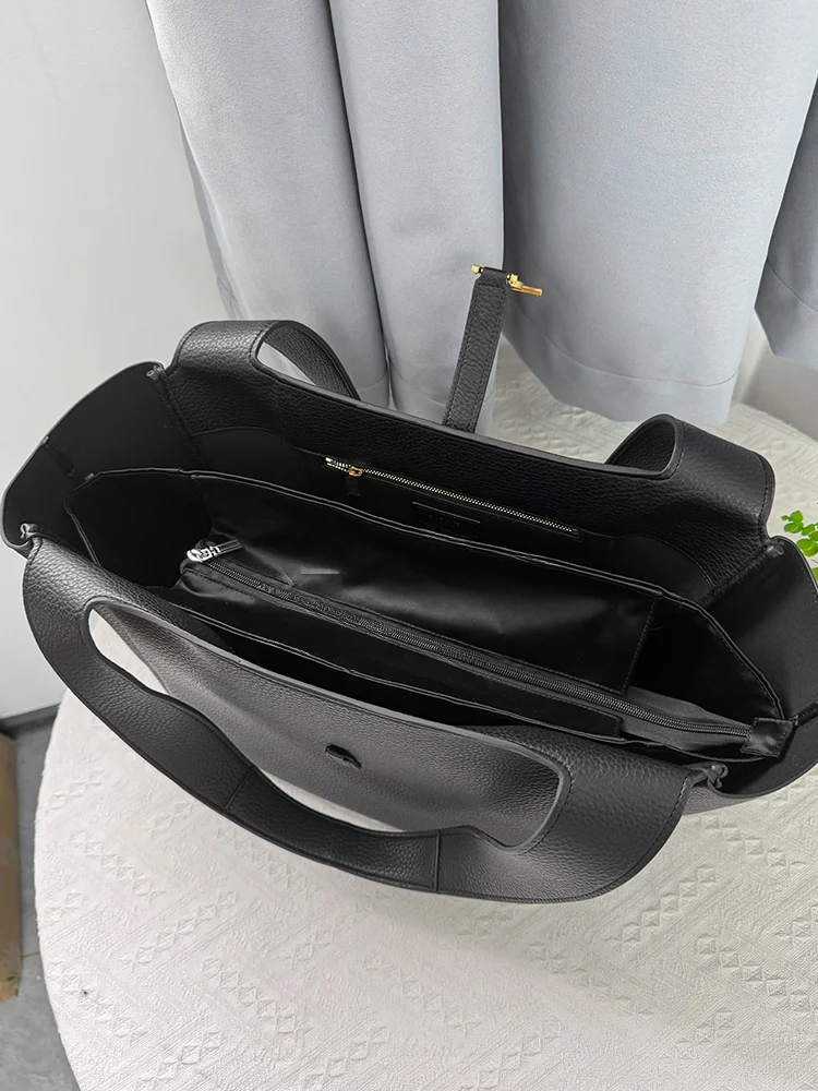 Yves Saint Laurent Hobo New BEA bolso de mano Horizontal bolsa de nento interior de seda soporte impermeable organiz...