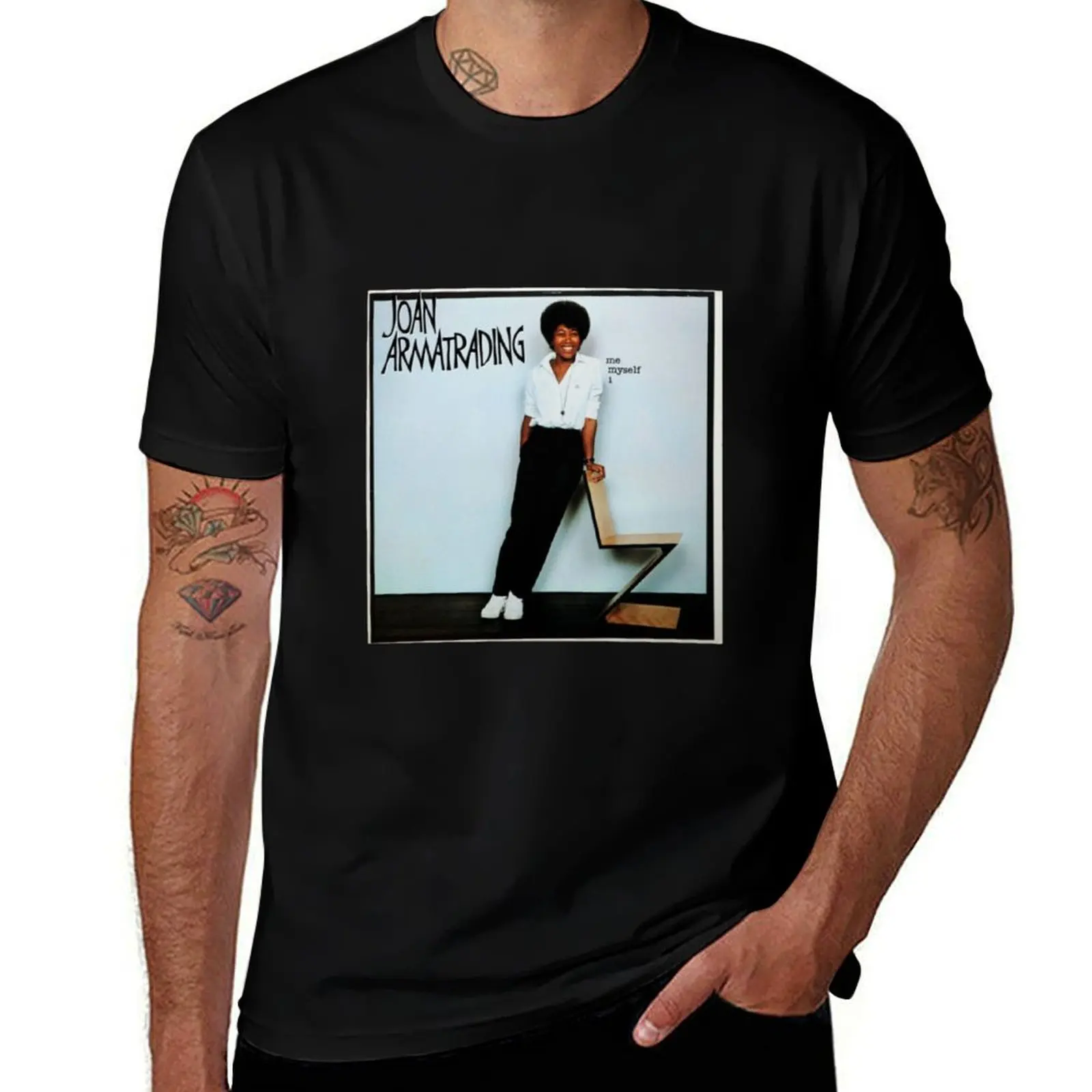

Joan armatrading T-Shirt hippie clothes rapper graphic tees graphics plain black t shirts men