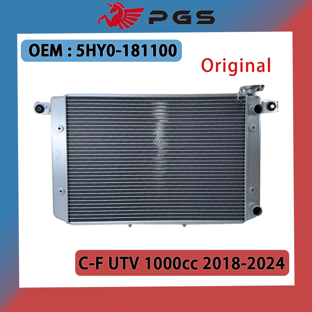 Original 1000cc UTV RADIATOR ASSY For CF 1000 UTV 2018-2024 CF1000UTR-3 CF1000UTR-5 COOLING SYSTEM 5HY0-181100