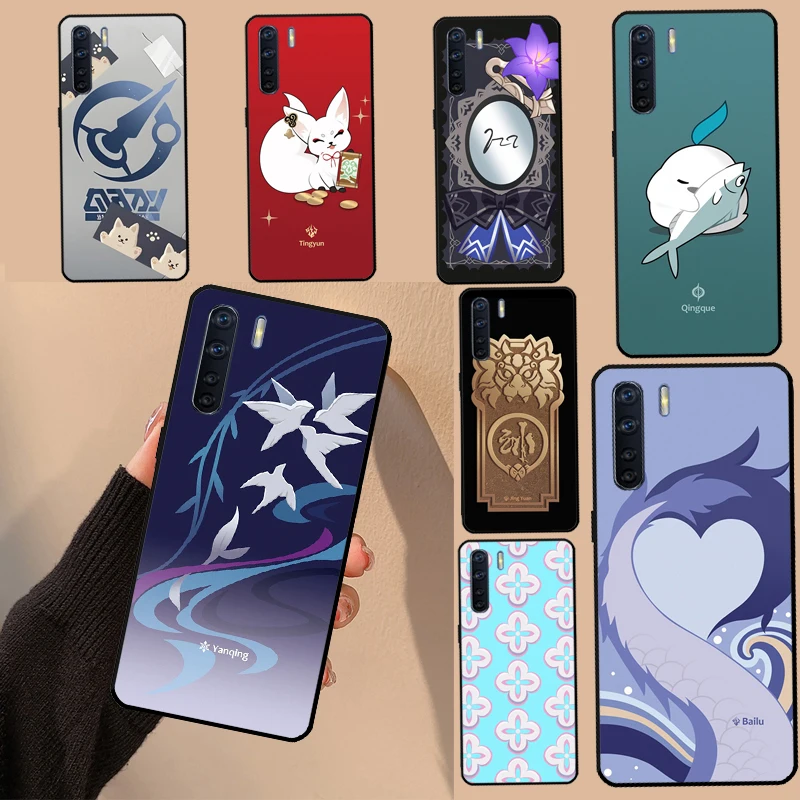 Honkai Star Rail Arlan Case For OPPO A98 A78 A96 A76 A16 A15 A5 A9 A53 A54 A74 A94 A52 A72 A57S A54S A17 Funda