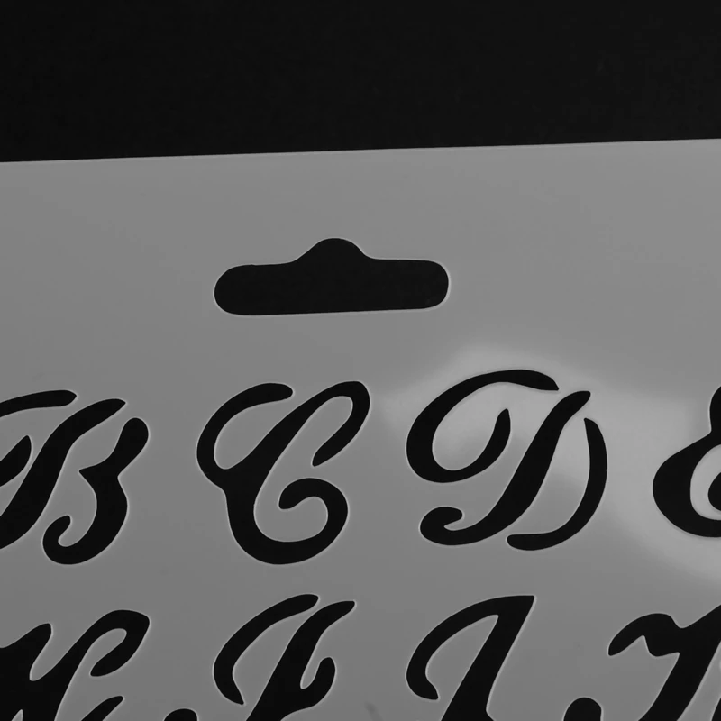 Lettering Stencils, Letter And Number Stencil, Painting Paper Craft Alphabet And Number Stencils ( 2)