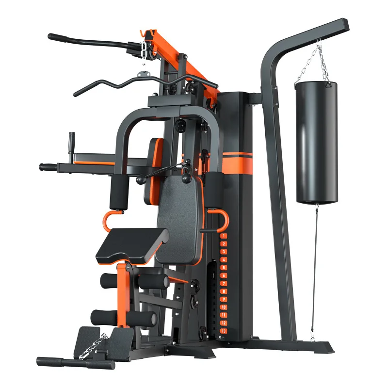 Family Fitness Equipment Set Single Station Multifunctional Integrated Trainer