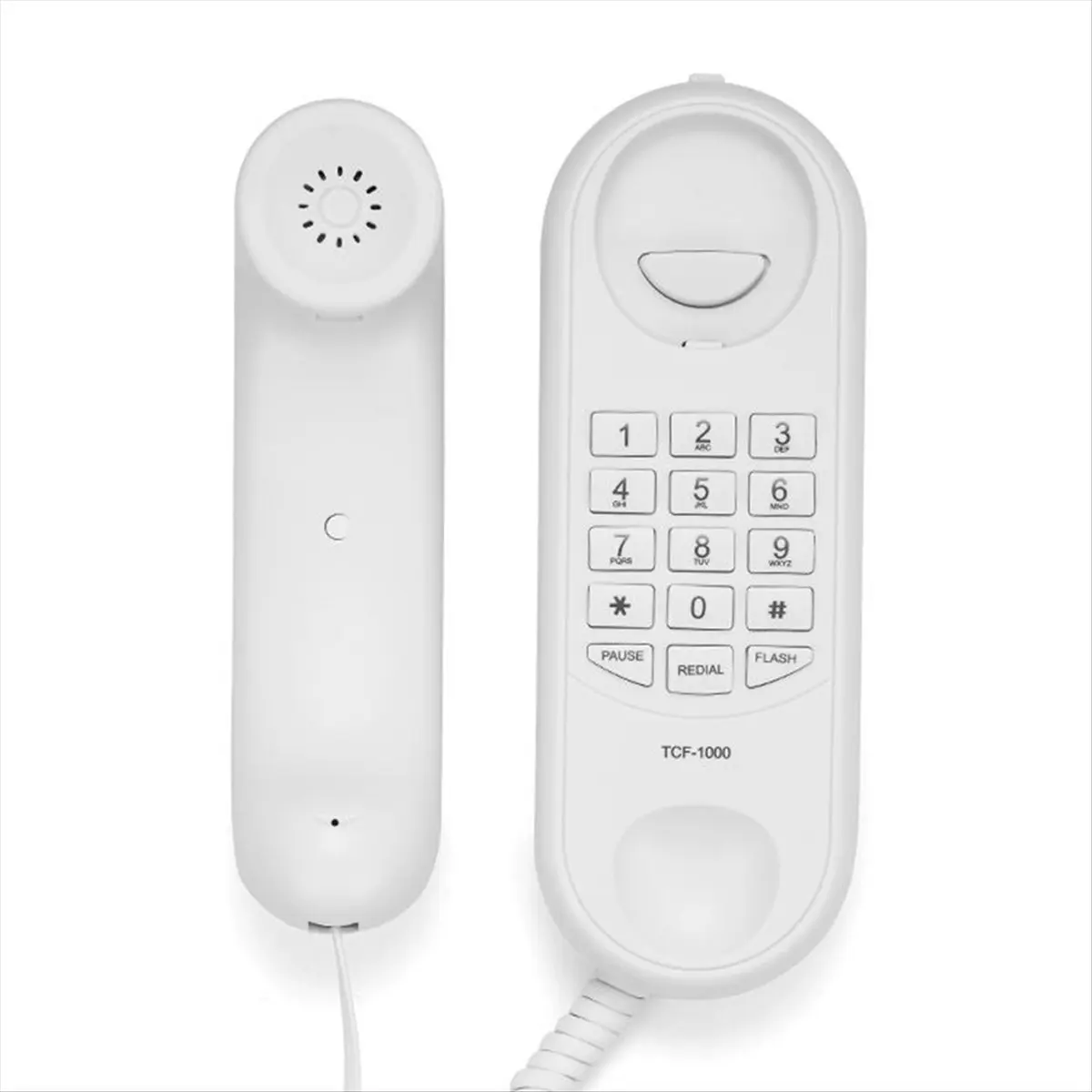A86G NEW Corded House Phones Landline Wall Mountable Landline Telephone Adjustable Ringtone Volume Home Desktop Landline