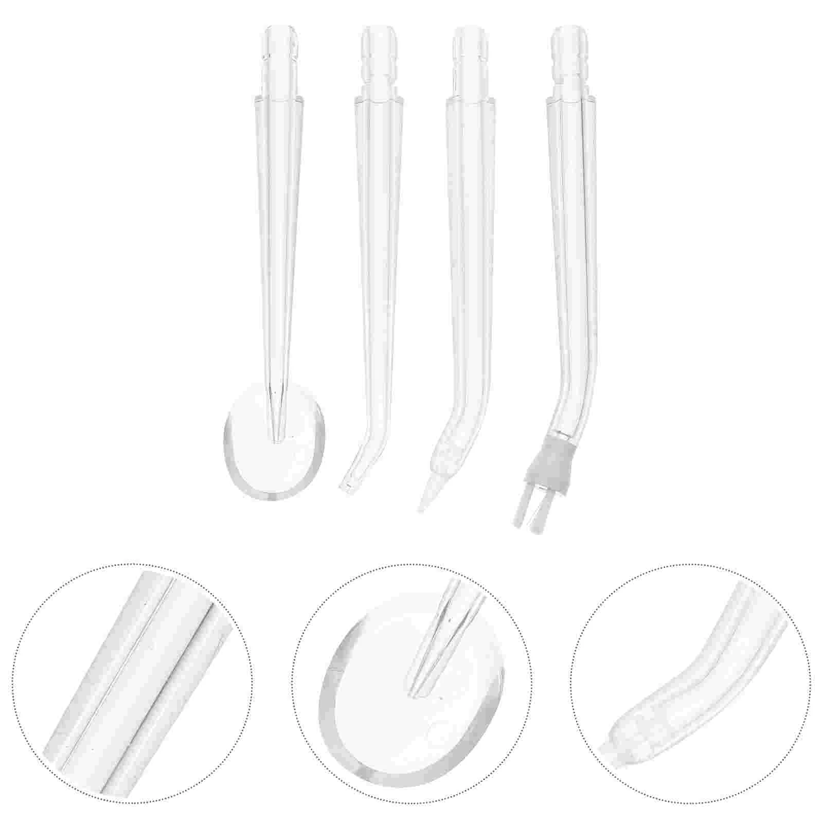 4 Pcs Flosser Nozzle Flossers Creative Oral Irrigator Fittings High Quality Toothpick Supplies Dental Use Tools Premium