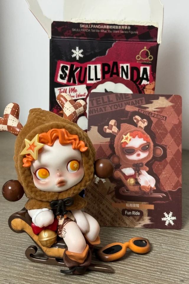 POP MART SKULLPANDA Tell Me What You Want Series Blind Box Toys