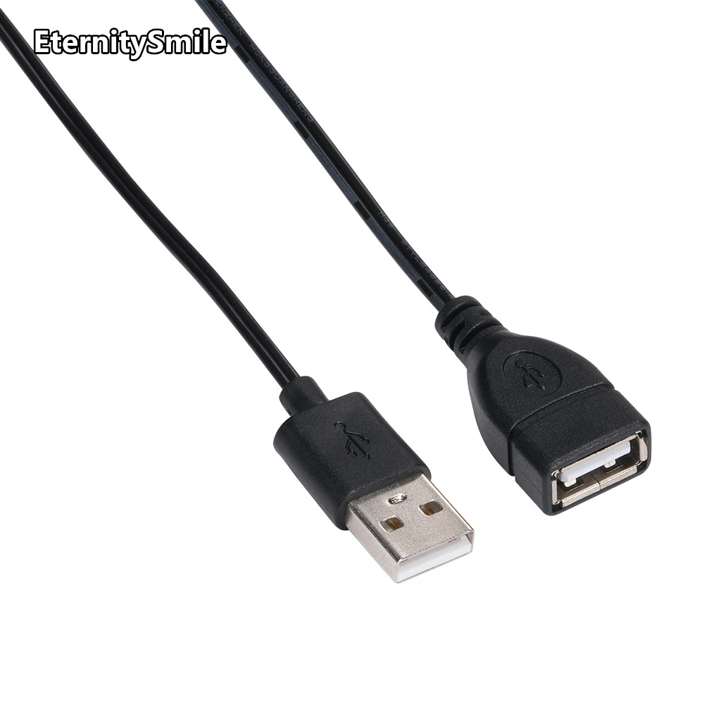 Crocodilo Clamp Testing Line, USB, macho e fêmea cabeça de tamanho médio, vermelho e preto Testing Line, Clamping, Debugging Line