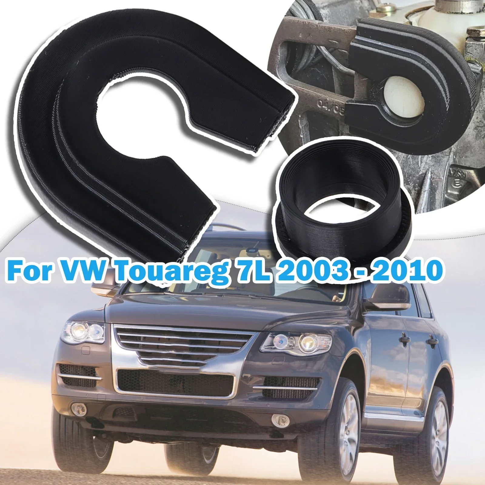 

2pc Upgrade Hard Plastic Gearbox Bushing For VW Touareg 7L Manual Trans First Gear Head Shift Lever Bearing Repair Kit 2003-2010