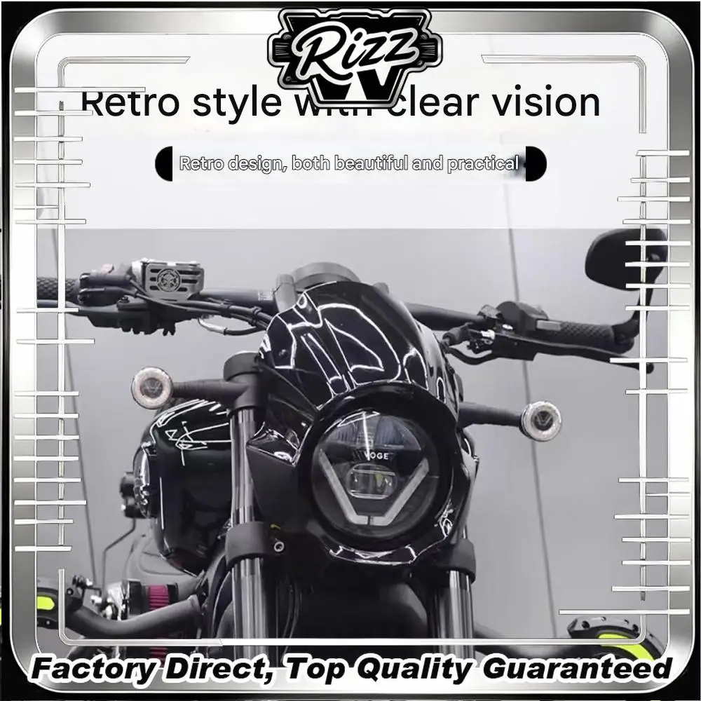 FOR VOGE CU625 Custom Special-Shaped Headlight Cowl Retro Front Contour Refinement High-Speed Wind Reduction Airflow Direction