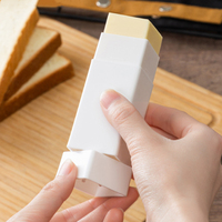 ​​Vertical Butter Spreader - Food Safe PP Spreader with Swivel Base, Non-Greasy Butter Dispenser. Perfect for Breakfast
