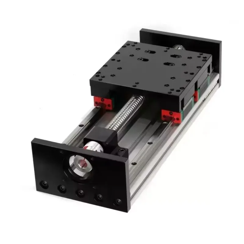 Módulo deslizante linear de carga pesada, parafuso esférico, guia linear, curso de montagem do eixo z 100mm 200mm 300mm 400mm