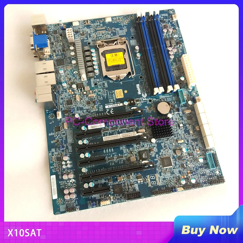 

X10SAT For Supermicro Workstation Motherboard Support E3-1200 V3/V4 4th/5th Gen i7/i5/i3 Processors SATA3 USB 3.0 LGA1150 DDR3