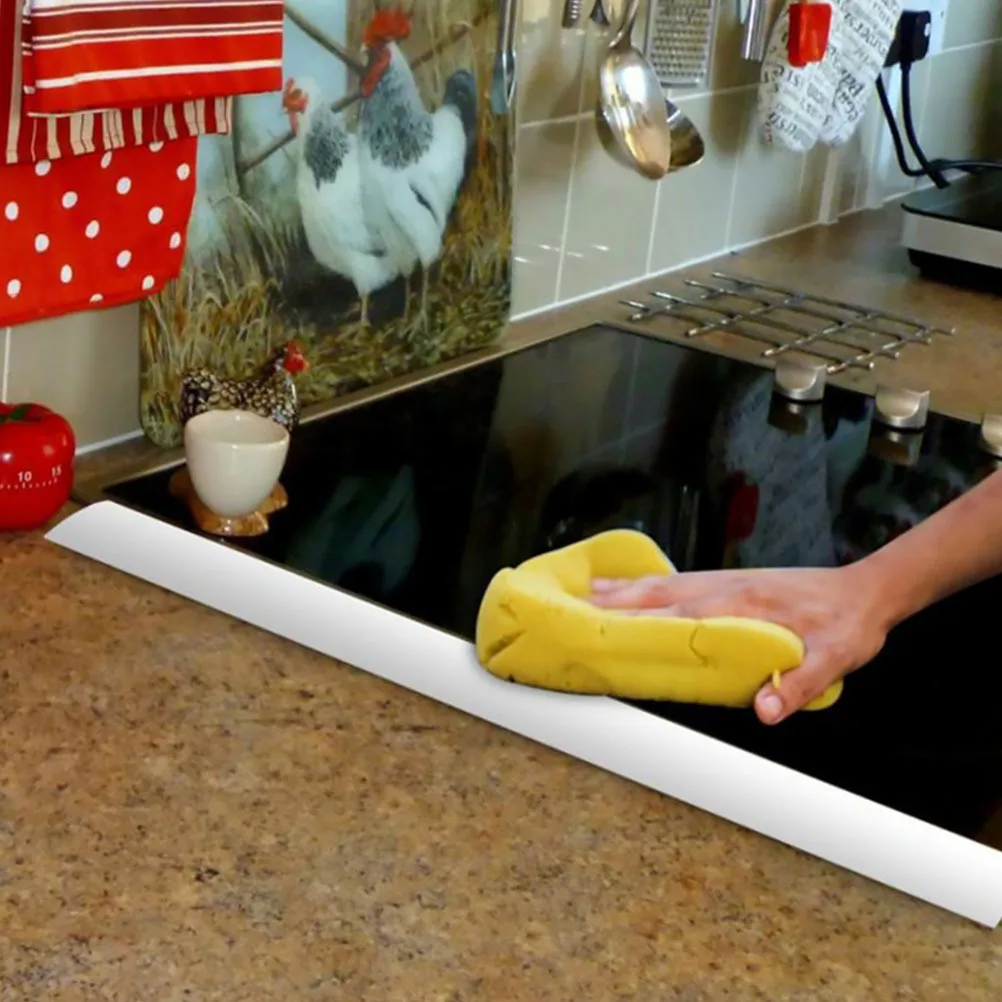 

2Pcs Stove Counter Gap Cover Premium Gap Filler Gas Stove Protector Oven Gaps Filler High Temperature Resistant Smudge