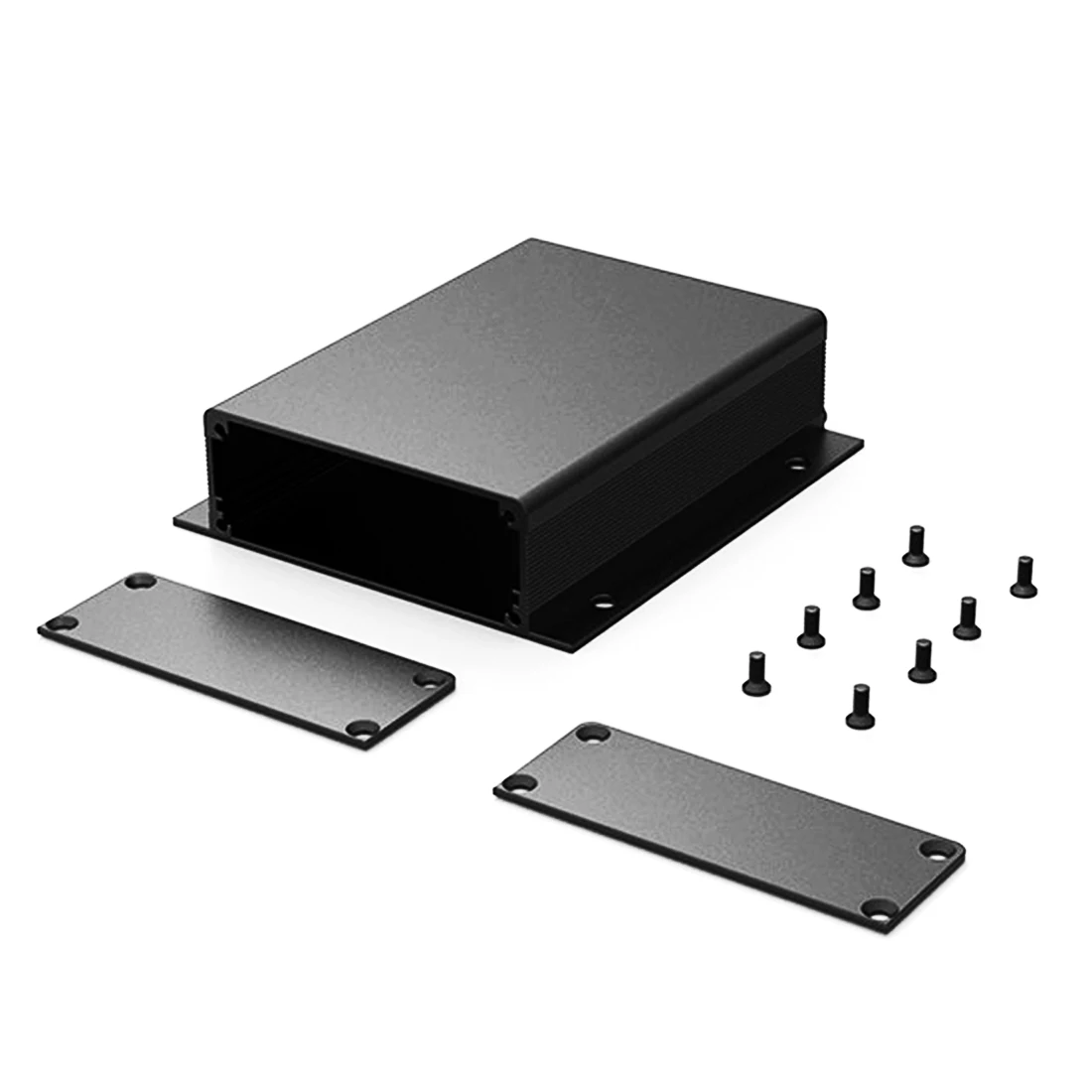 Aluminum Enclosure Electrical Project Box Integrated Type Enclosure PCB Shell 80X23.8X90MM DIY Amplifier Distribution Box