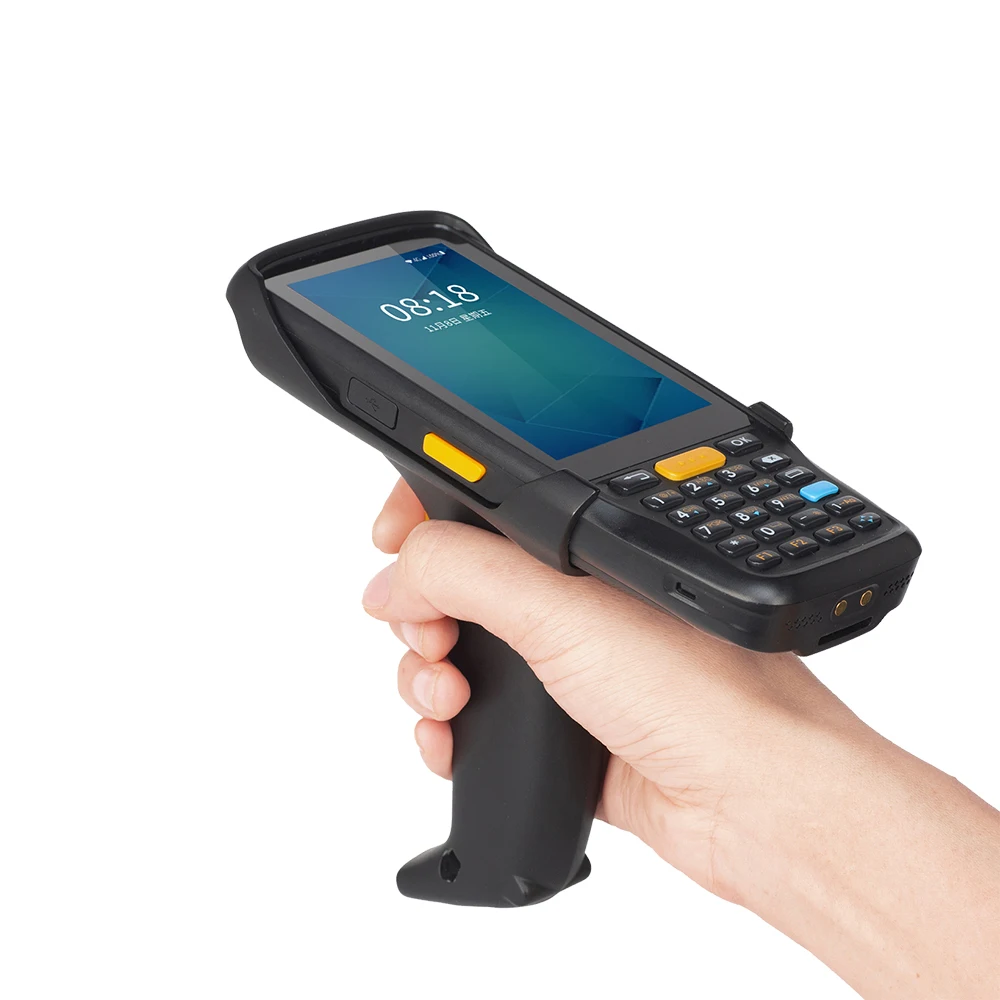 أعلى 4G وحدة المعالجة المركزية أندرويد المساعد الشخصي الرقمي Bt واي فاي يده Rfid محطة الكمبيوتر المحمول ماسح الباركود