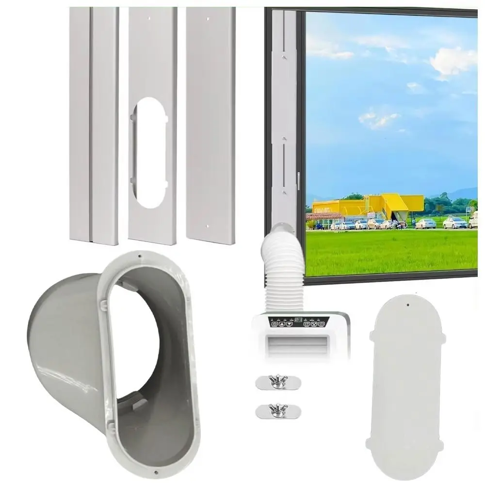 adjustable-air-conditioner-exhaust-hose-easy-install-flexible-window-baffle-150mm-spiral-steel-wire-air-connector-adapter