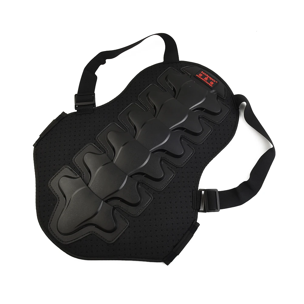 واقي خلفي خفيف الوزن للدراجات النارية مع رغوة مسامية وحزام حماية قابل للتعديل لركوب الخيل #6