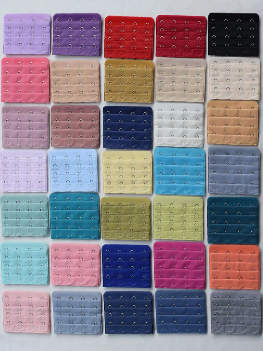 Extensions de soutien-gorge 7,6 cm, 4 crochets, 4 rangées, extension de sangle de soutien-gorge réglable pour femmes, grande taille/accessoires de sous-vêtements confortables de maternité