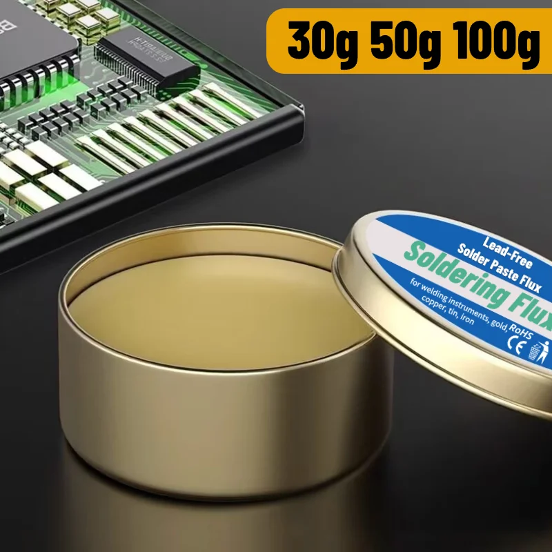 

Lead-Free Soldering Flux rosin Solder Paste Flux Tin Solder Paste Welding Flux For Electronics SMD PCB LED Soldering Repair