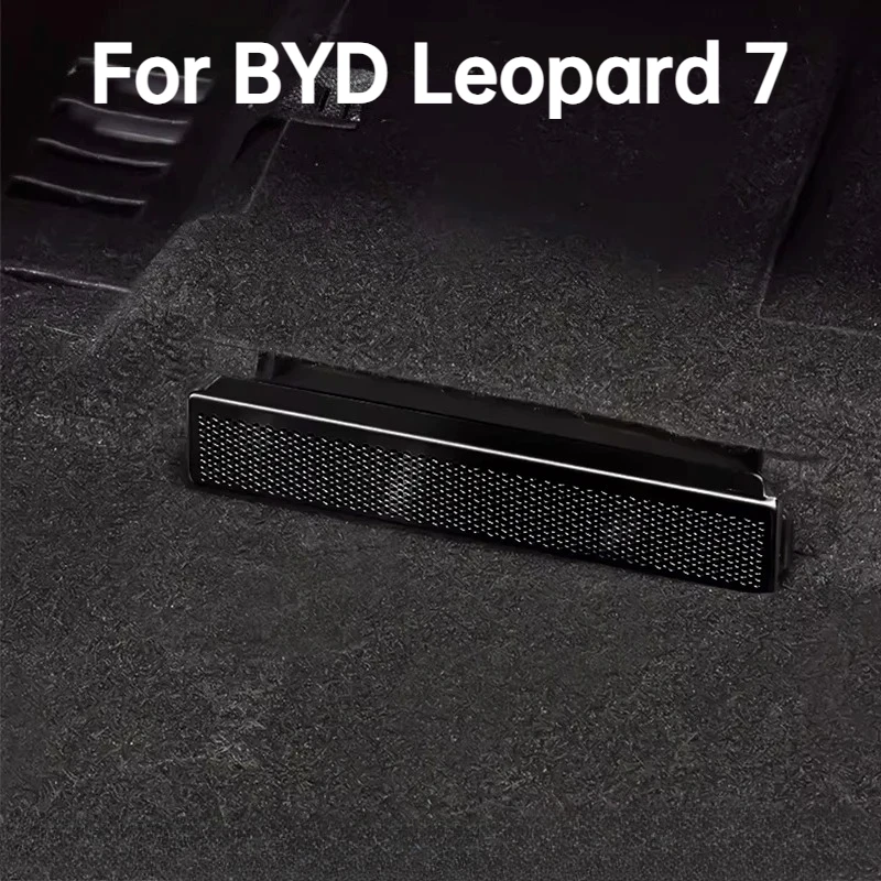 For BYD Leopard 7 Titanium 7 2025 2026 Rear Under Seat Air Outlet Floor Air Flow Vent Grille Protection Covers  Accessories