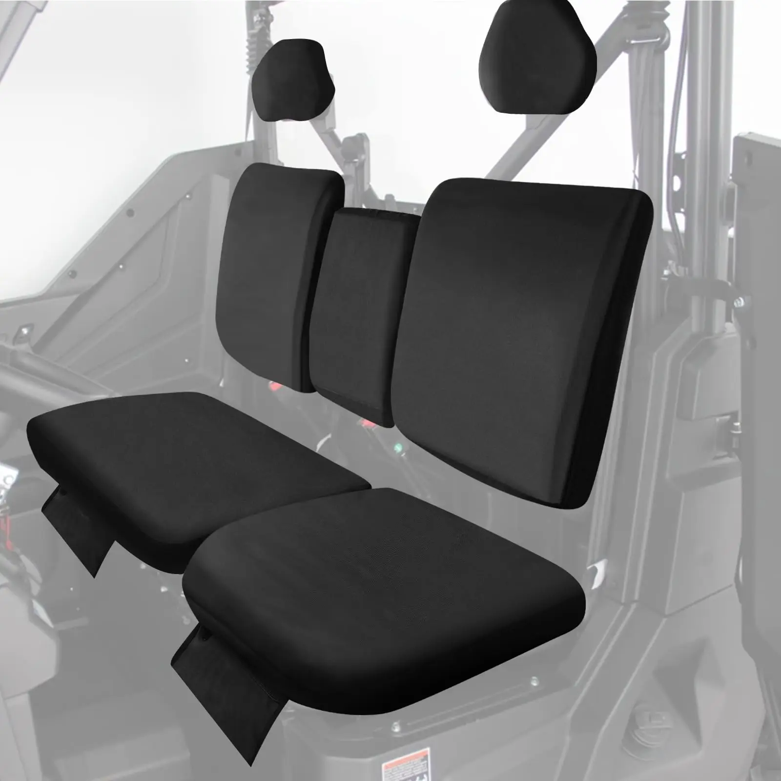 

Чехлы на сиденья, водонепроницаемые 1680D, совместимые с CFMOTO UFORCE 1000 2019-2024 гг., 2022-2024 UFORCE 1000 XL, аксессуары для передних сидений