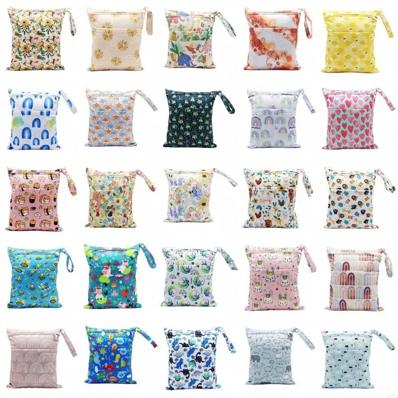 Водонепроницаемая сумка для детских подгузников CORB с легко чистящейся конструкцией для дома и путешествий. Легкое решение для