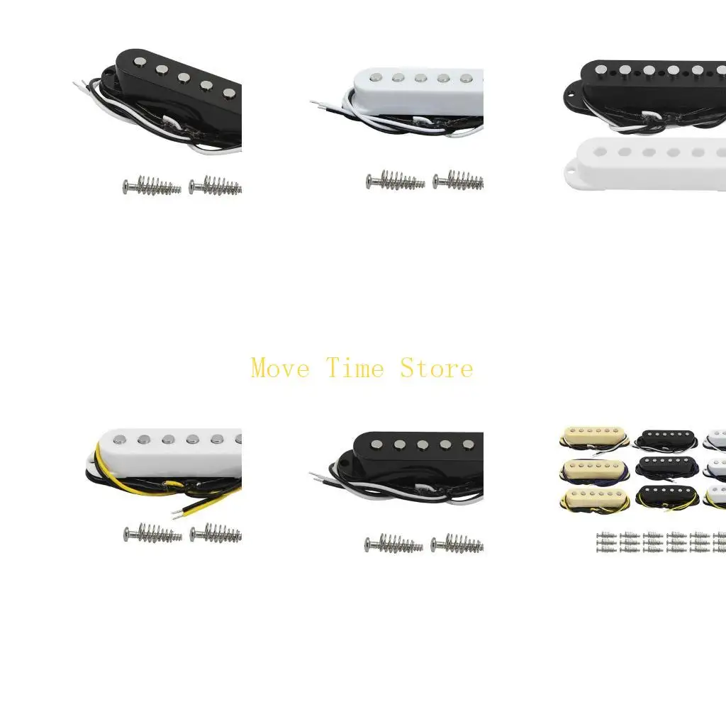 92ME 1Pc Guitar Pickup Neck/Middle/Bridge 50/50/52mm for Guitar Pickup Accessory Kits