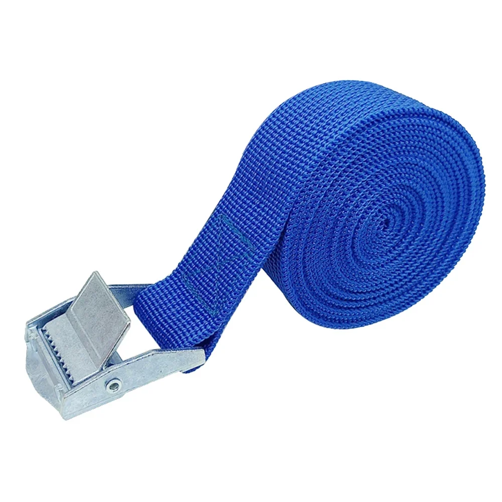 3M  Belt for Luggage Bag Cargo Straps With for Buckle Tie-Down Car Tow Rope Strong Ratchet Bicycle Metal Belt Motorcycle Fixing