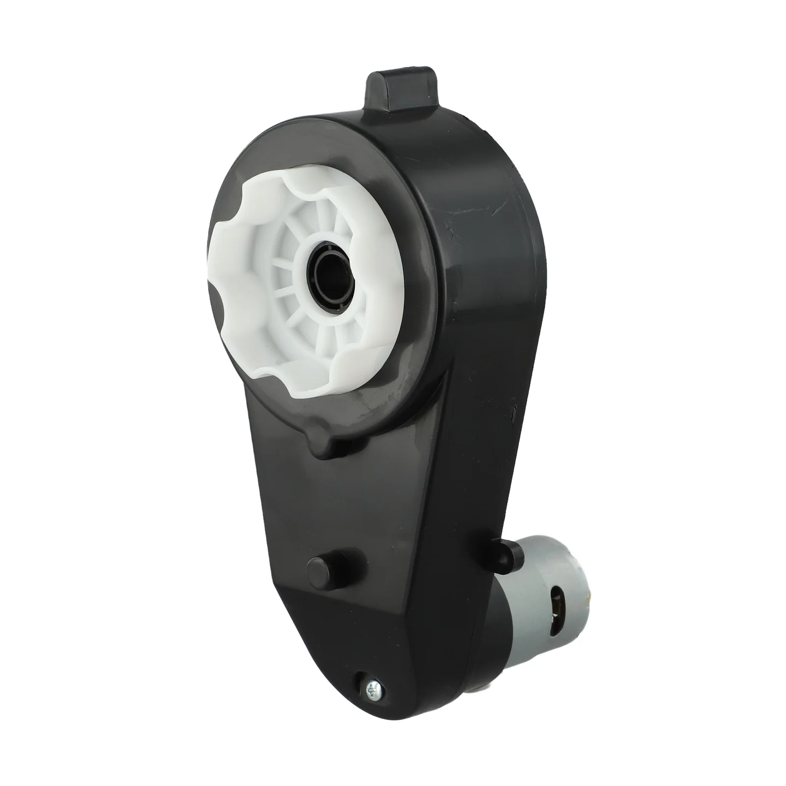 Modyfikacje zabawek elektrycznych Silnik elektryczny 24V Silnik elektryczny Czarny Elektryczna skrzynia biegów Zwiększona funkcjonalność zabawki