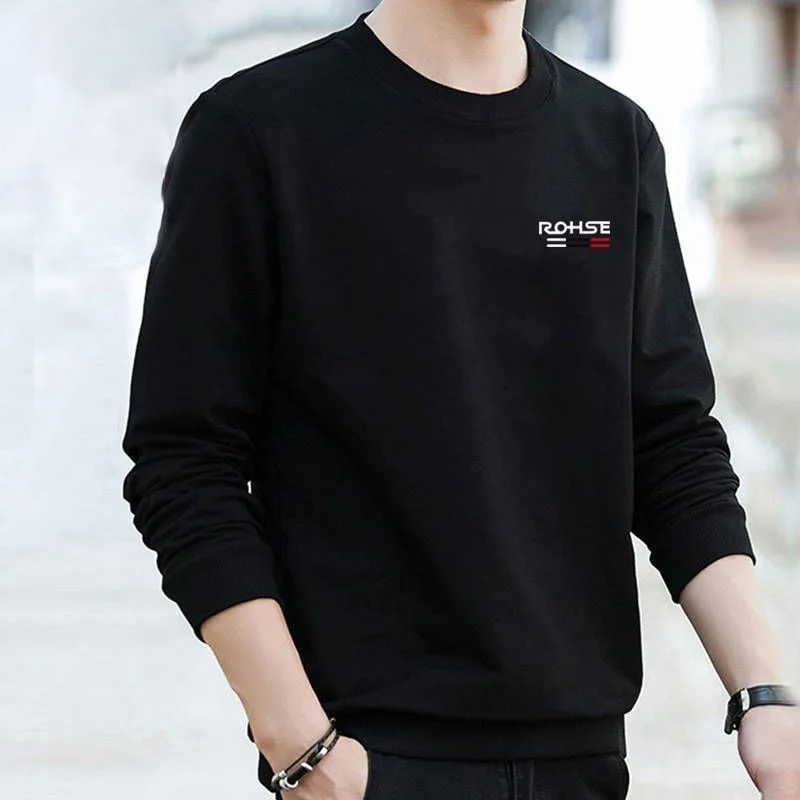 Fashion O-Neck All-match Printed Sweatshirt Men's Clothing 2023 Autumn New Oversized Casual Tops Long Sleeve Korean Sweatshirts