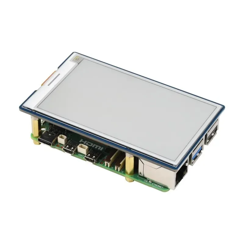 3.7 Inch 4 Color E-Paper Display 416×240 SPI E-Ink Screen Red Yellow Black White Module