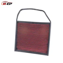 R-EP Replacement Reusable Air Filter for BMW E82 E88 135 E89 Z4 E90 E91 E92 E93 335 OEM 13717556961 Washable for Cold Air Intake