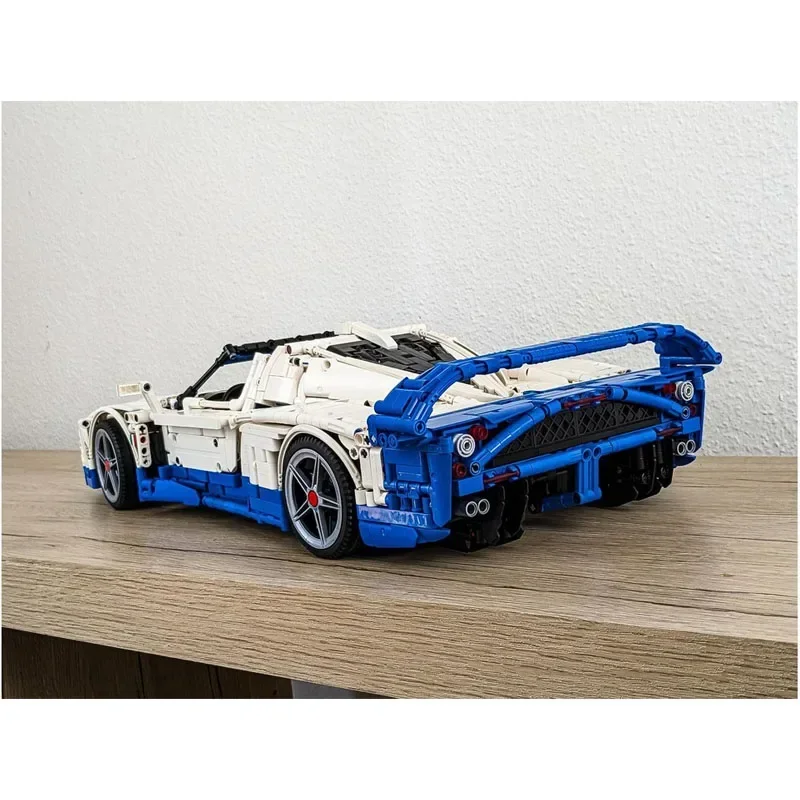 มอซี- 194244   ใหม่ MC12 1:10 Supercar Racing เย็บ Building Block รุ่น 3070 ชิ้นส่วนเด็กคริสต์มาสอาคารบล็อกของเล่นของขวัญ