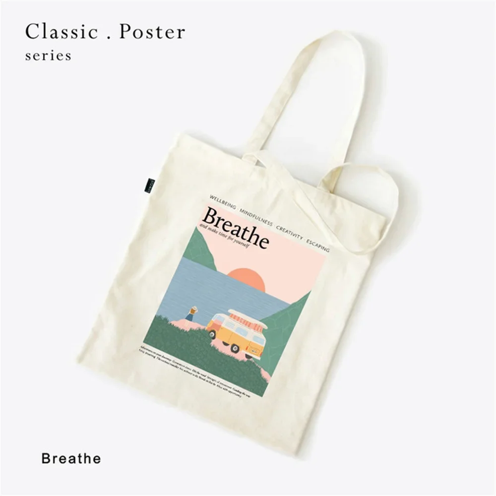 لونا بسيطة عتيقة neutrominimalistabolso de hombro متعددة الاستخدامات غير رسمية الفقرة mujerbolso de compras قابلة لإعادة الاستخدام