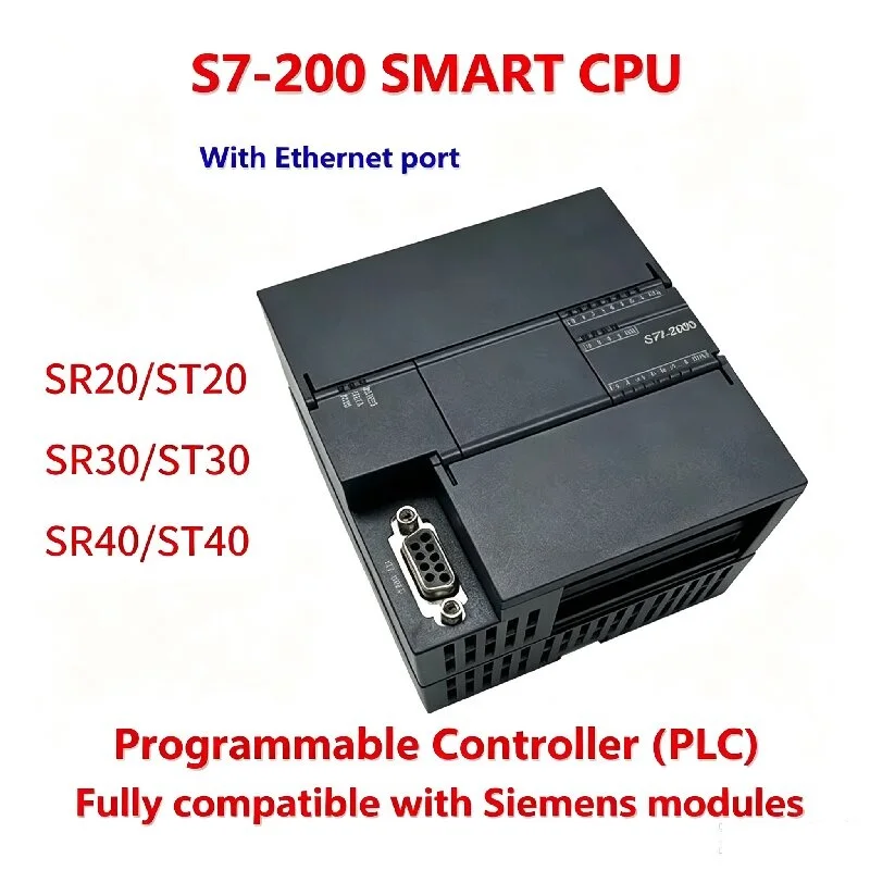 Domain Control S7-200 SMART Module is Compatible With PLC ST20 SR20 ST30 SR30 ST40 SR40 With High Penetration,Low Power