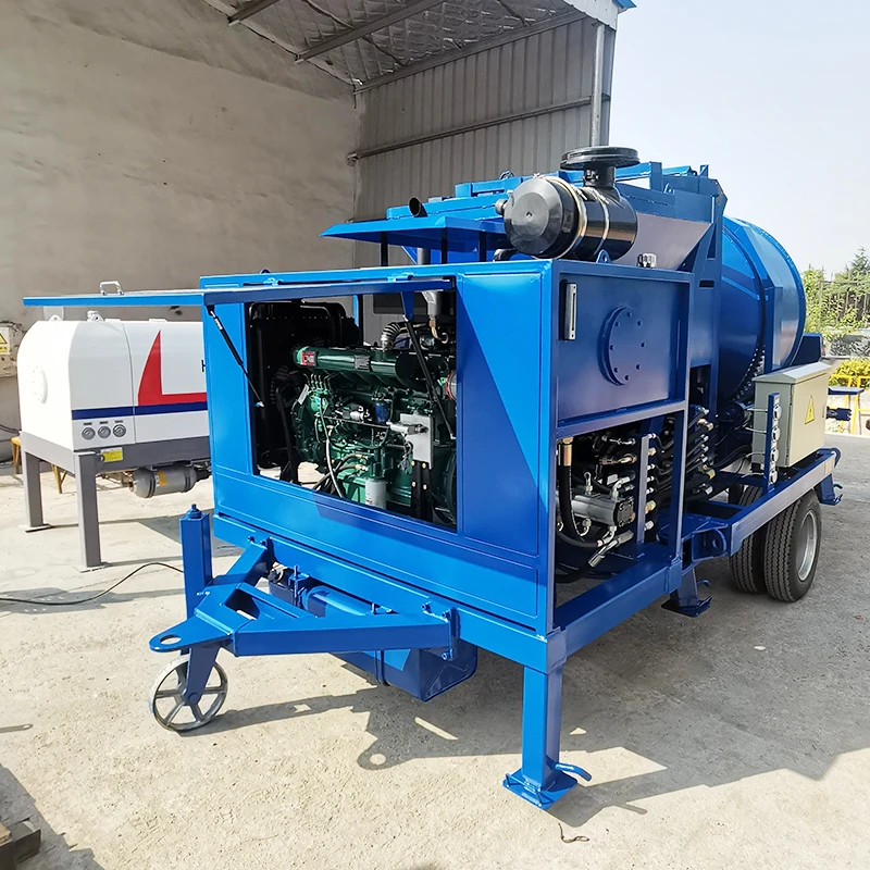 

Factory Concrete Pump Machine Building Construction 5.5kw Portable Electric Concrete Mixer Pump Jzc350 Concrete Pump for Mexico