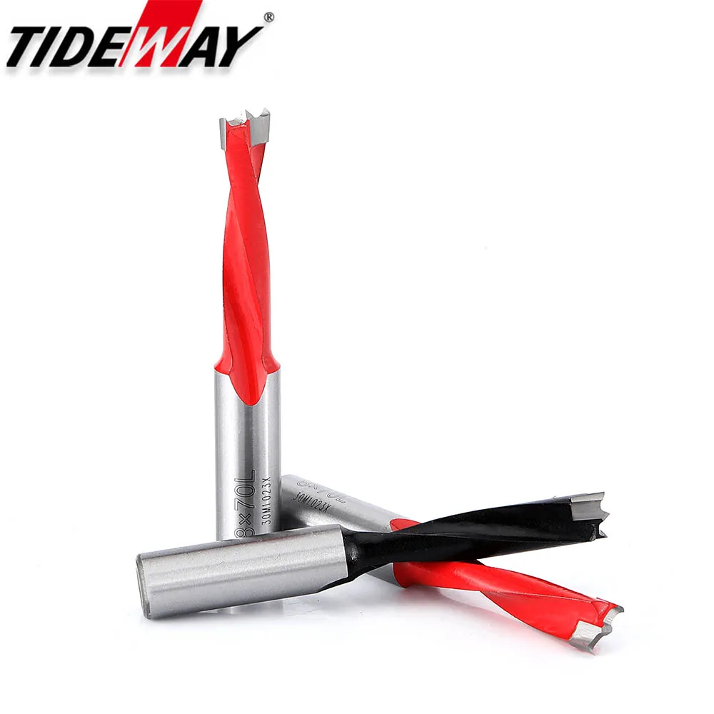 Tideway 1pc Forstner Gang Drill Bits Alloy Hole Opener 70mm Total Length  Woodworking Router Bit for Wood Carbide Row Drill Head