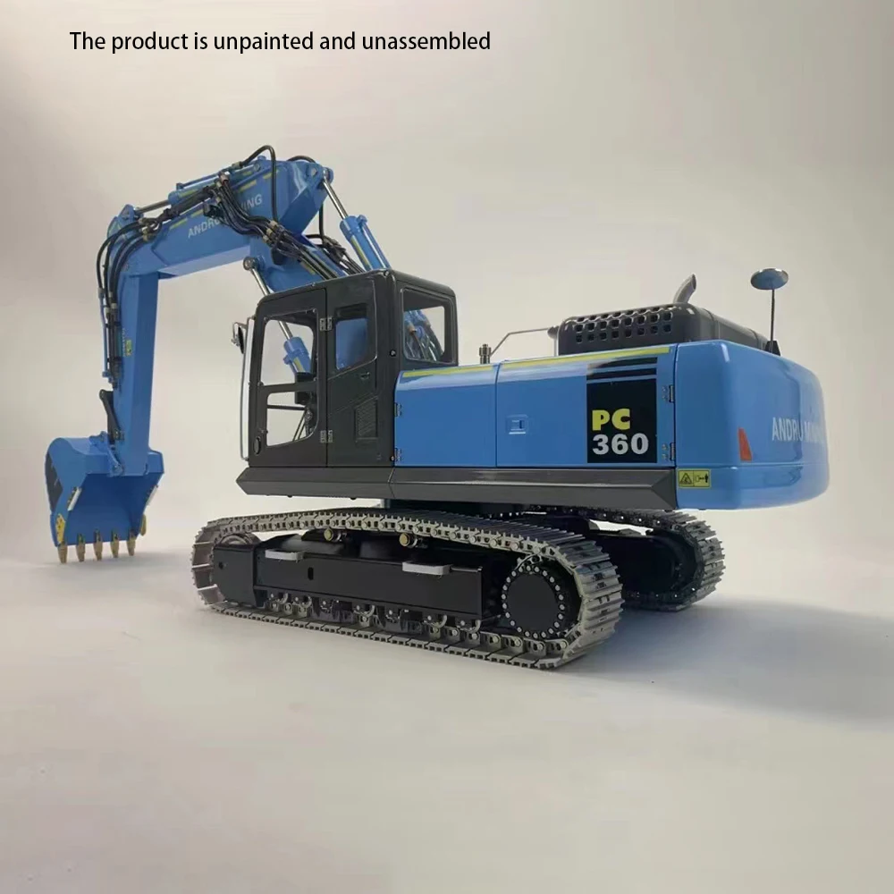 LESU 1/14 Hydraulic RC Excavator ET36L Three Sections Arm KIT  PC360 Electric Digger Unpainted Unassembled DIY Trucks Light Part