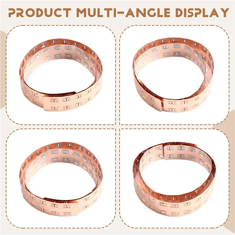 A93PHOT! 18650 Copper-Nickel Busbar Starting Power Supply Battery Pack Connector Strip For DIY Spot Welding BMS Inverter