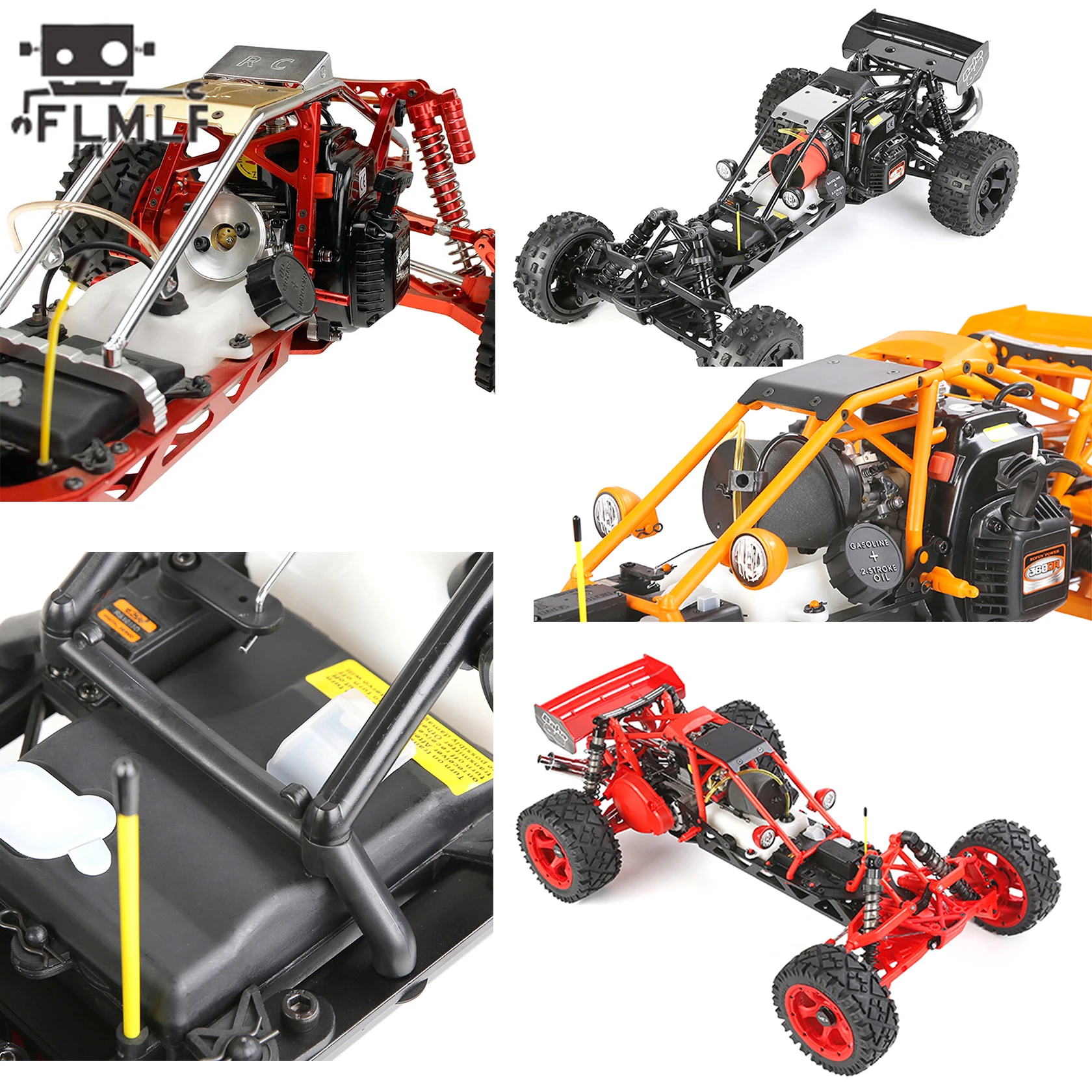 Cadre de Cage roulante en métal ou plastique ou en Nylon, 1 pièce pour 1/5 HPI ROFUN KM ROVAN BAJA 5B SS camion Rc voiture pièces à gaz