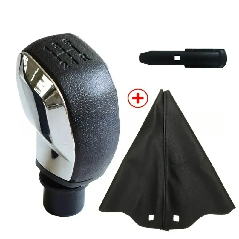 لبيجو 106 206 306 406 107 207 307 407 301 308 2008 1 قطعة ABS مقبض ناقل حركة السيارة مع غطاء الجراب الجلدي قطع غيار السيارات #2