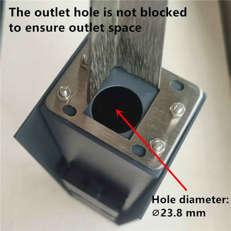 Ground Spike For Outdoor Socket  1001 1014 Material Stainless steel Cone Design Easy to Insert Spike For Garden Décor